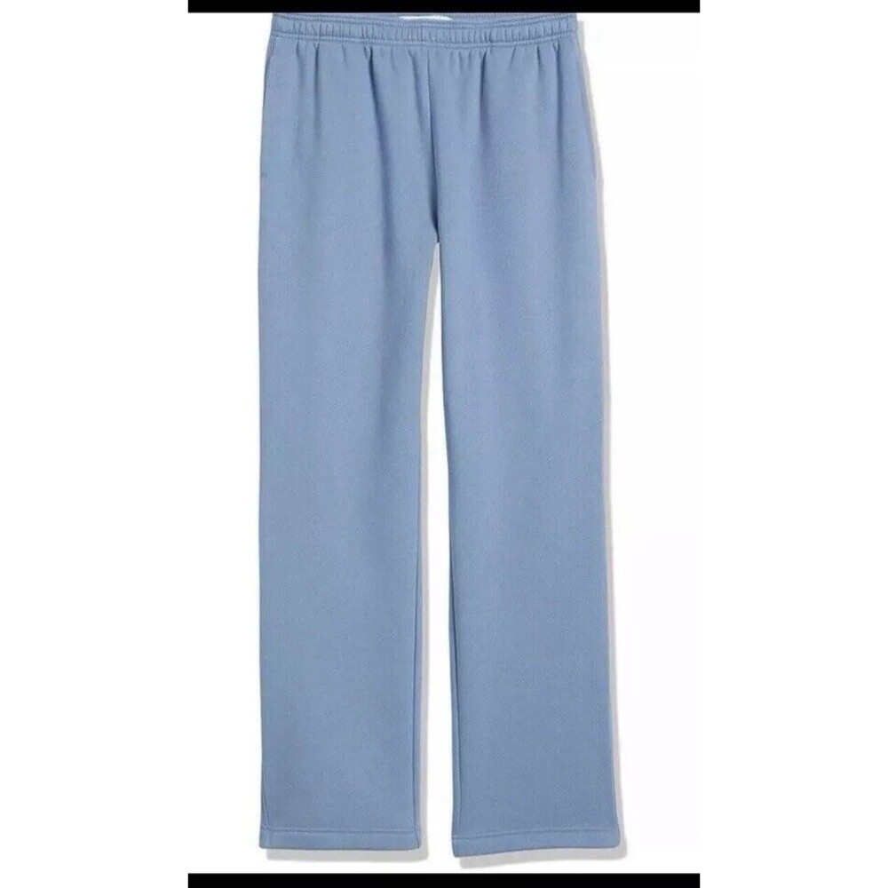 Amazon Essentials Men’s Straight Leg Sweatpants pull on Pants Light Blue S